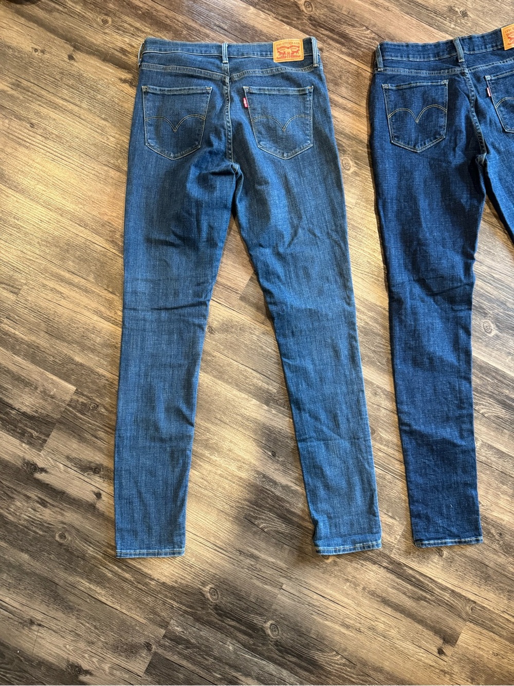 2 Pairs of Levi’s Women’s Skinny Denim Jeans Size 29 - Picture 6 of 9